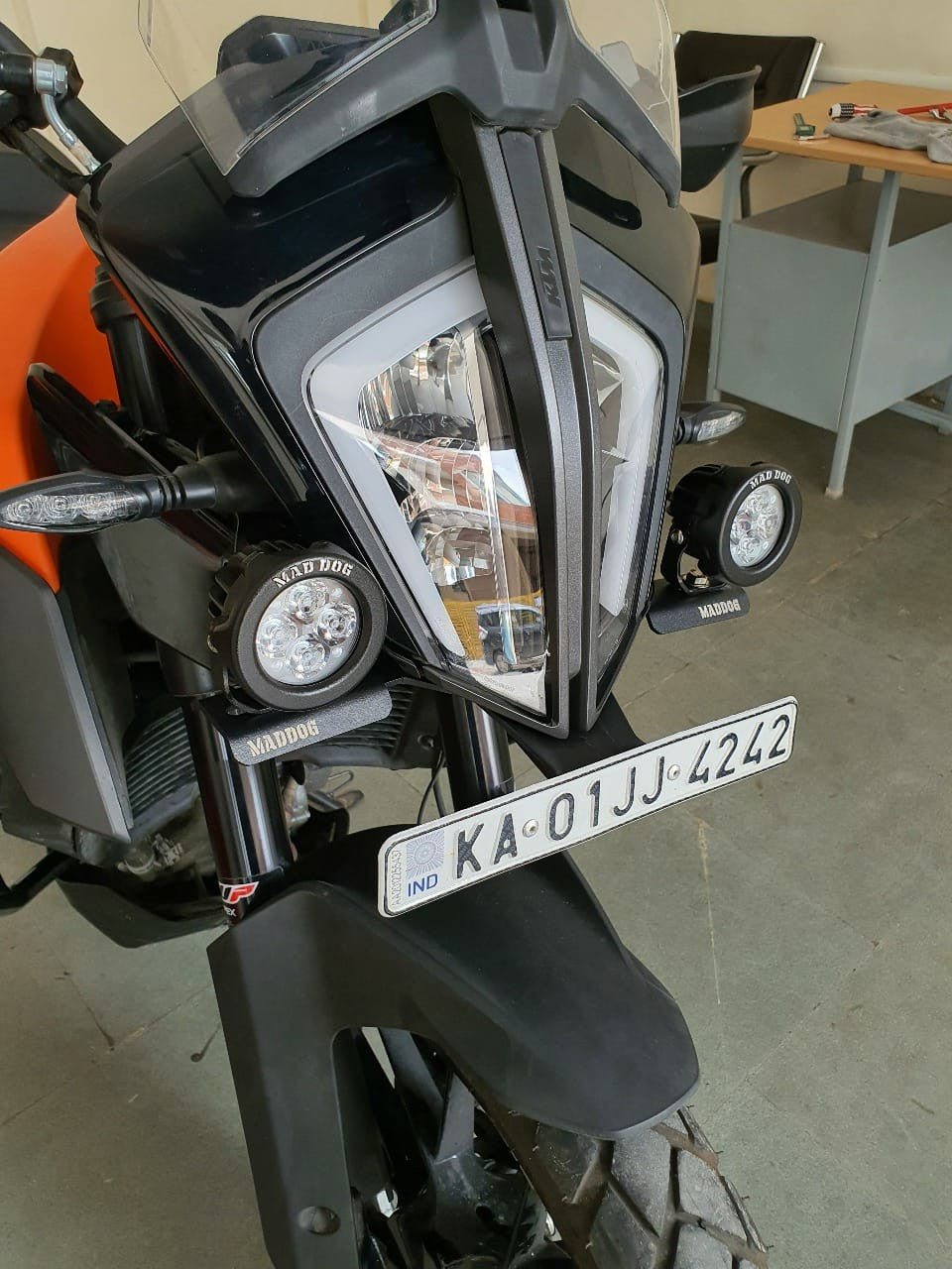 Mad Dog Light Mounts For KTM Adventure