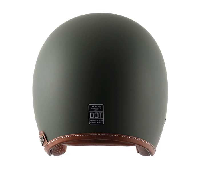 Axor Retro Jet Dull Battle Green Helmet