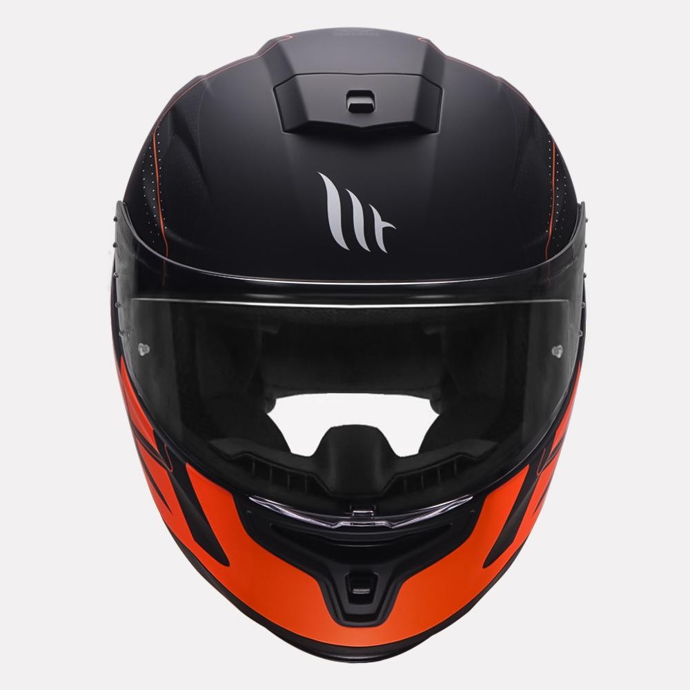 MT Hummer Galant Matt Orange Helmet