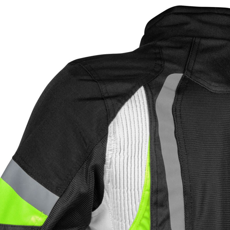 Rynox New Tornado Pro 4 Jacket ( Hi-Viz-Green )