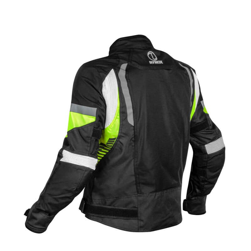 Rynox New Tornado Pro 4 Jacket ( Hi-Viz-Green )