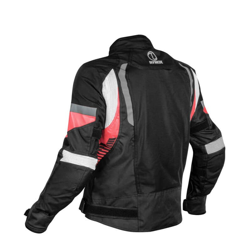 Rynox Tornado Pro 4 Jacket ( Black Red )