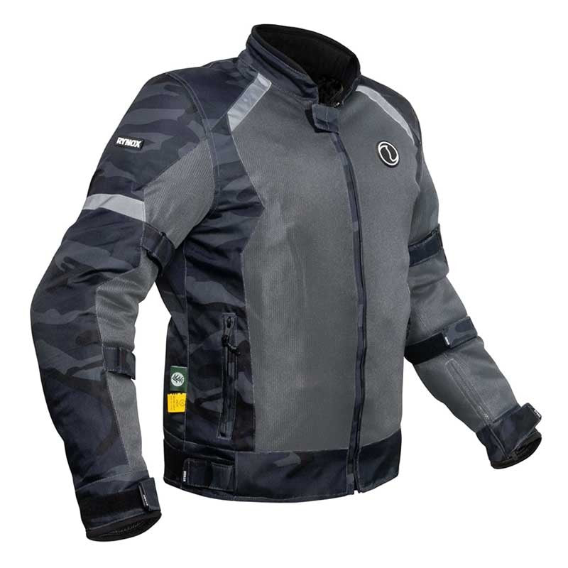 Rynox Urban X Jacket (Camo Grey Blue)
