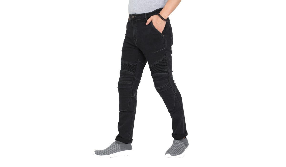 Solace Gravel Motorcycle Denim(Black)