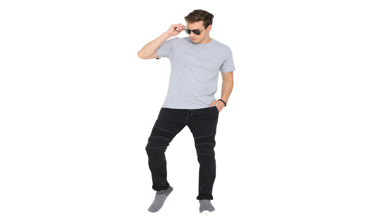 Solace Gravel Motorcycle Denim(Black)