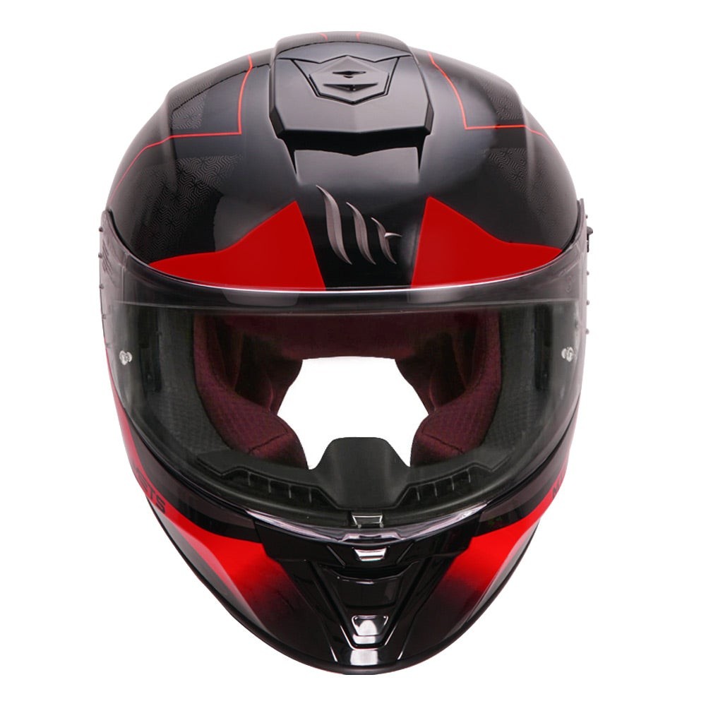 MT Blade 2sv Aura Gloss Red Helmet