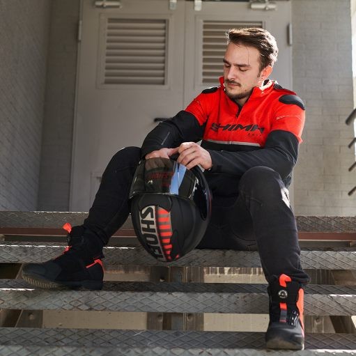 Shima Drift Red Riding Jacket