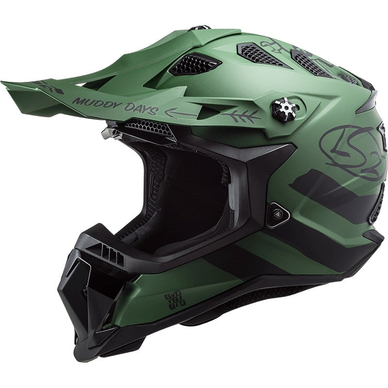 LS2 MX700 SUBVERTER Evo Cargo Matt Military Green Helmet