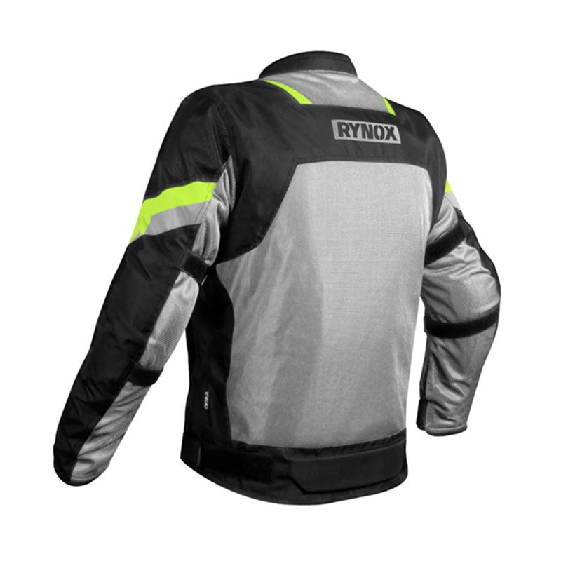 Rynox Helium GT 2 Hi-Viz Green Jacket