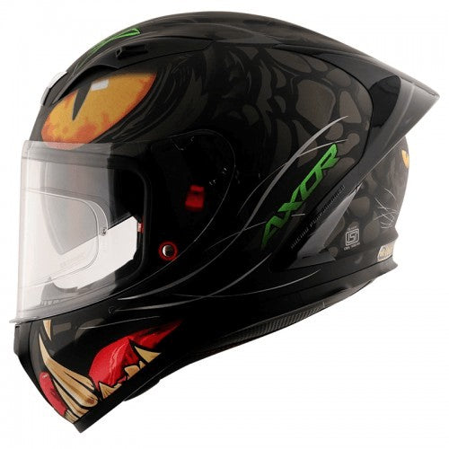 Axor Street Panther Gloss Black Grey Helmet