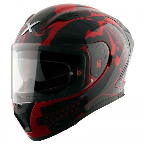 Axor Street DC Batman Gloss Red Helmet
