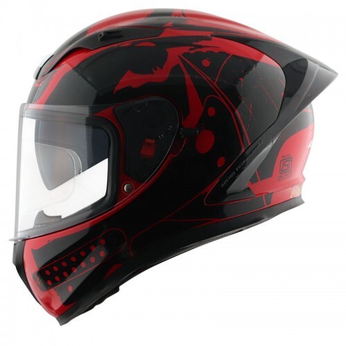 Axor Street DC Batman Gloss Red Helmet