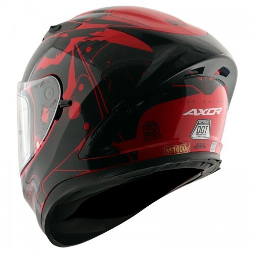 Axor Street DC Batman Gloss Red Helmet