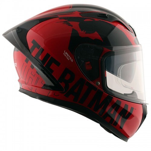 Axor Street DC Batman Gloss Red Helmet