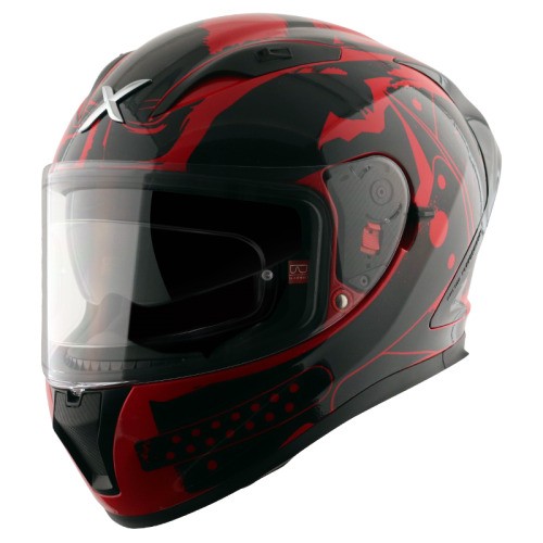Axor Street DC Batman Gloss Red Helmet