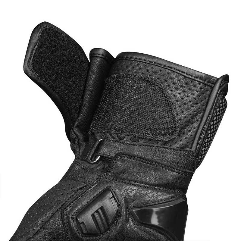 Korda Track Full Gauntlet Riding Black Gloves
