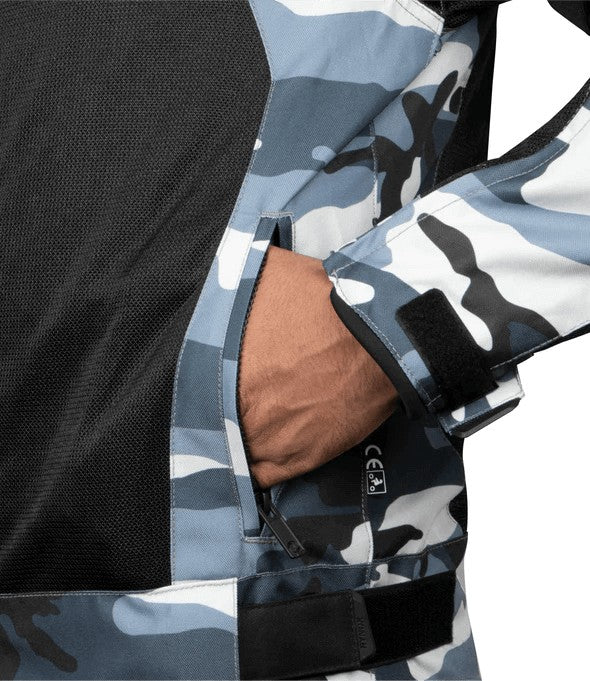 Rynox Urban X Jacket (Camo Light Black)