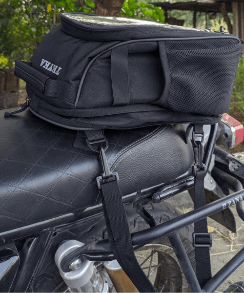 Tryka Gears Ride Mate Tank Bag- Black (18L)