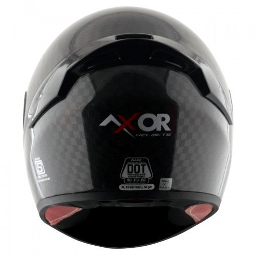 Axor Rage Carbon Fiber Big Checks Helmets
