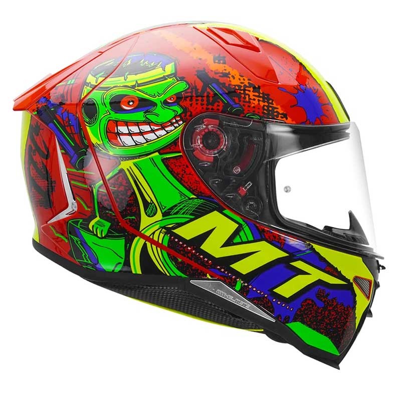 MT Revenge 2 Piston Gloss Red Helmet