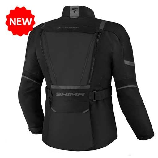 Shima Hero Black Touring Riding Jacket