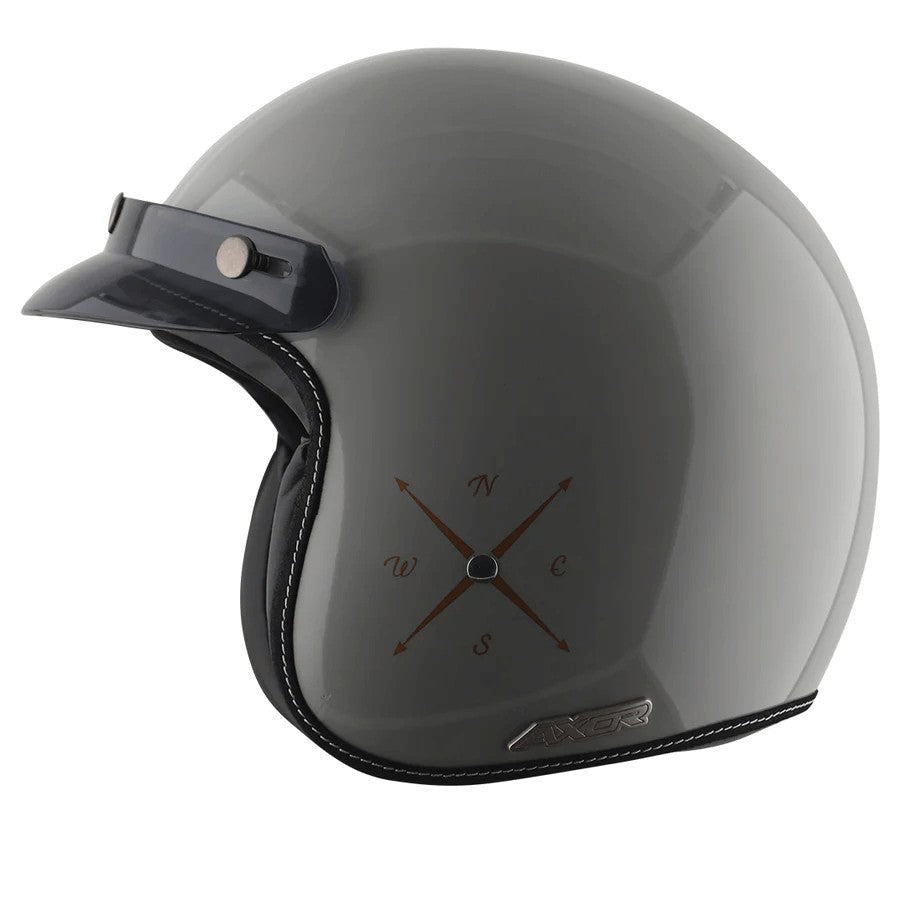 Axor Retro Jet Euro Globe Gloss Cool Grey Helmet