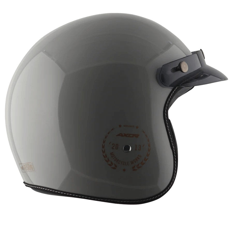 Axor Retro Jet Euro Globe Gloss Cool Grey Helmet
