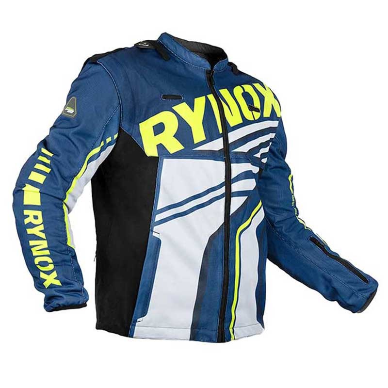 Rynox Dune Neo Trail Offroad Hiviz Green Jacket