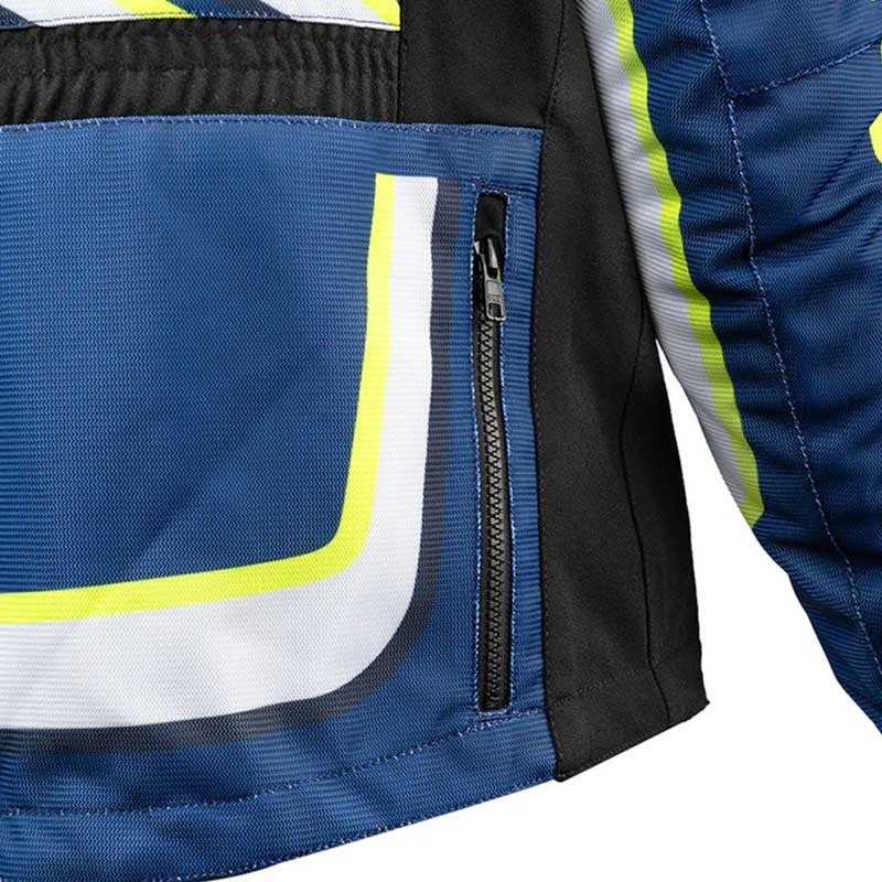 Rynox Dune Neo Trail Offroad Hiviz Green Jacket