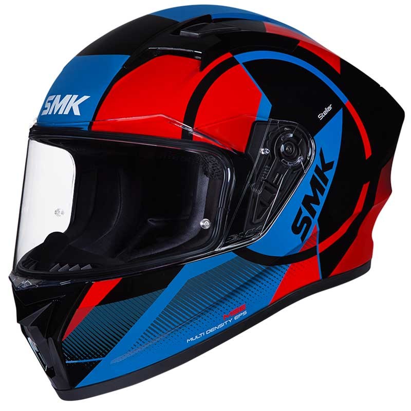 SMK Stellar Faro Blue Red GL 236 Helmet