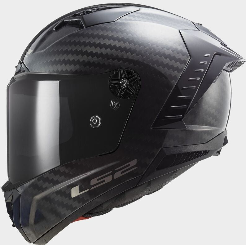 LS2 FF805 Thunder Plus Gloss Carbon Helmet - 06