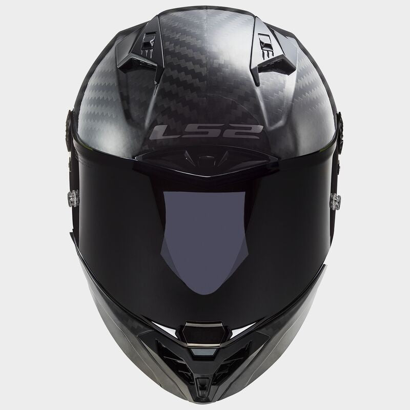 LS2 FF805 Thunder Plus Gloss Carbon Helmet - 06