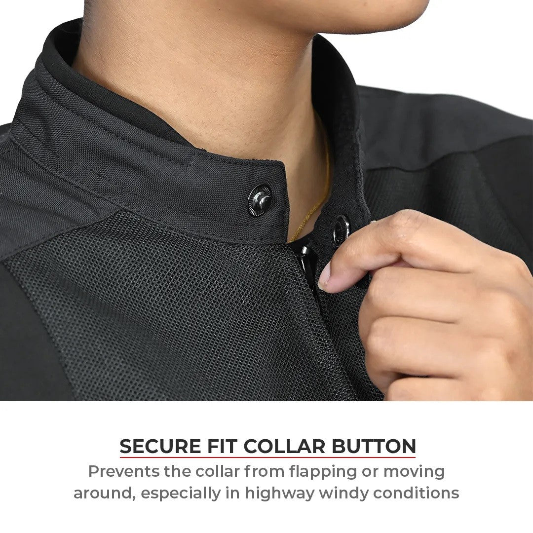 Viaterra Ellis – Ladies Street Mesh Black Grey Green Ridding Jacket