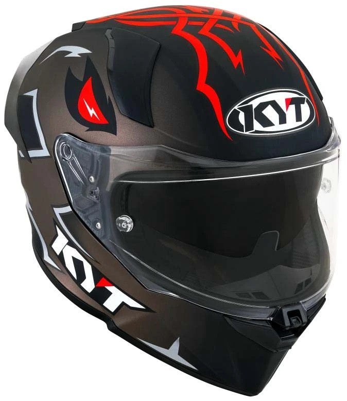KYT R2R Pro Fury 29 Matt Helmet