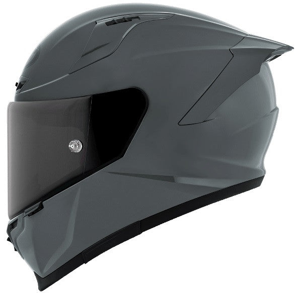 KYT Striker Plain GRL Gloss Grey Helmet