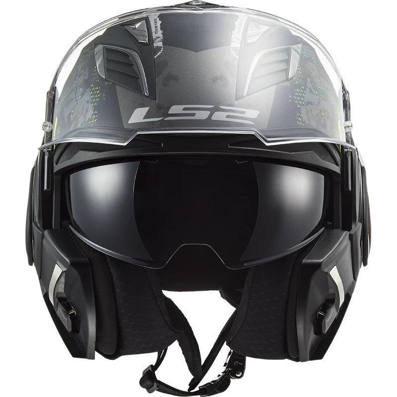 LS2 FF900 Valiant II Gripper Matt Titanium Helmets