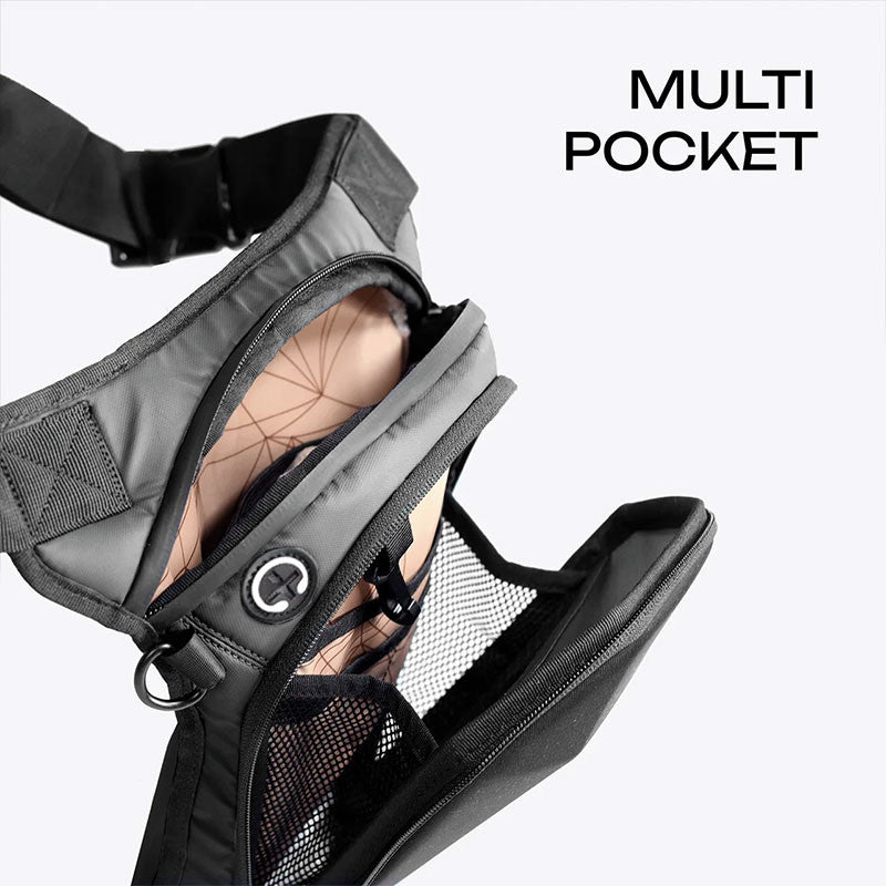 Carbonado New Turtle thigh bag