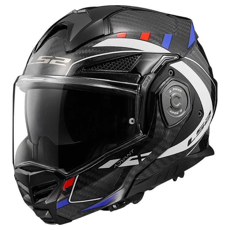 LS2 FF901 Advant XC Future GL White Blue Red Carbon Helmets