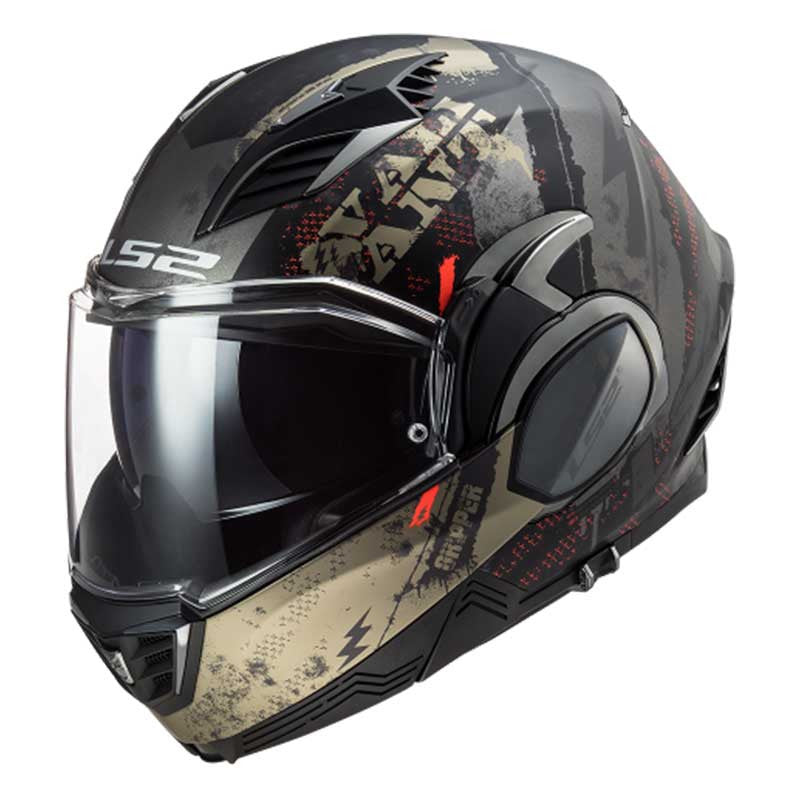 LS2 FF900 Valiant II Gripper Matt Antique Gold Helmet