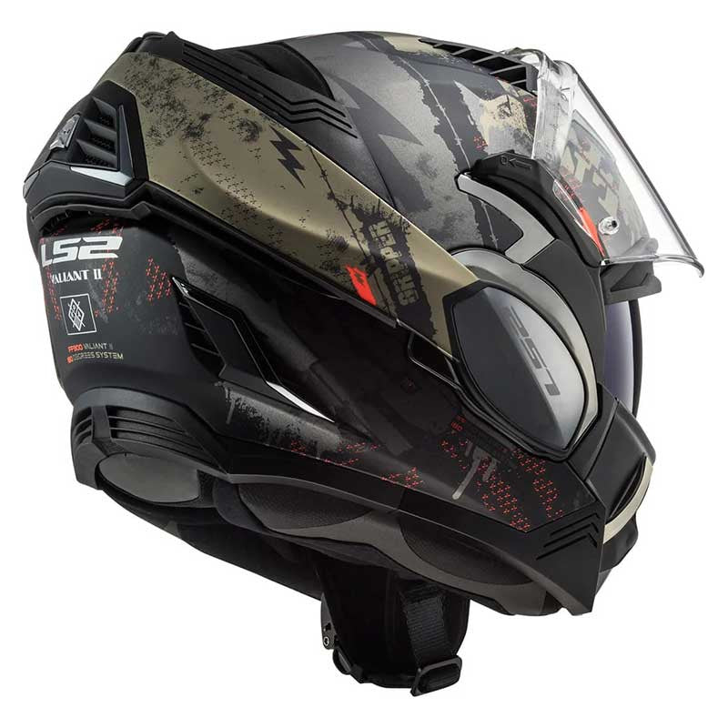 LS2 FF900 Valiant II Gripper Matt Antique Gold Helmet