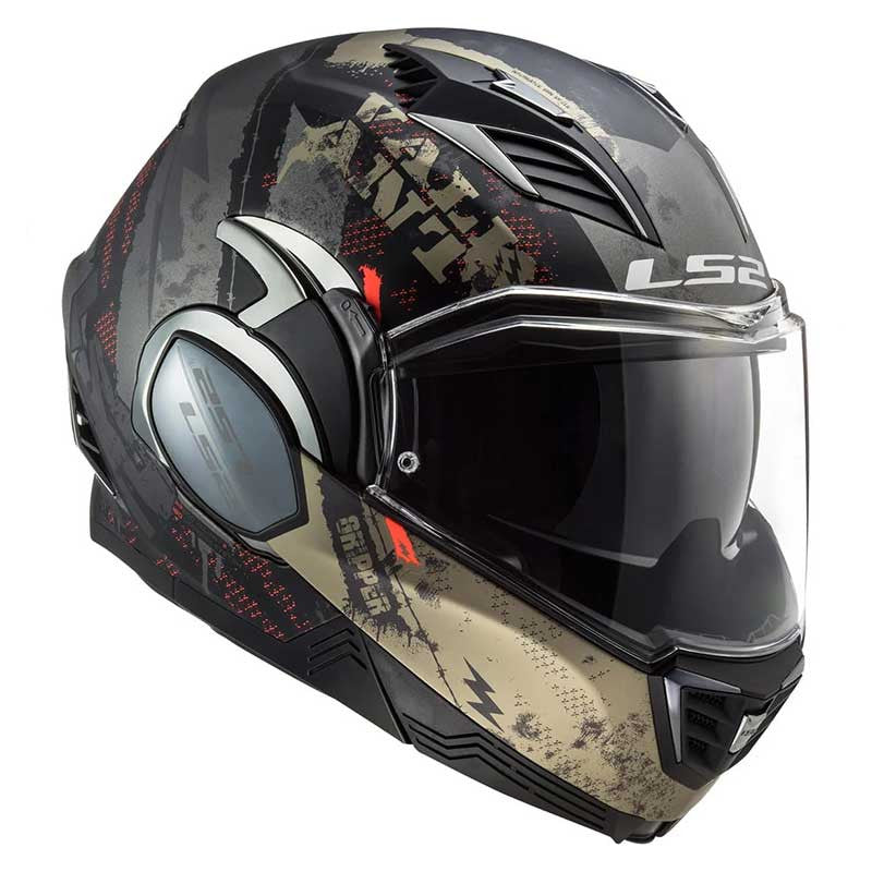 LS2 FF900 Valiant II Gripper Matt Antique Gold Helmet