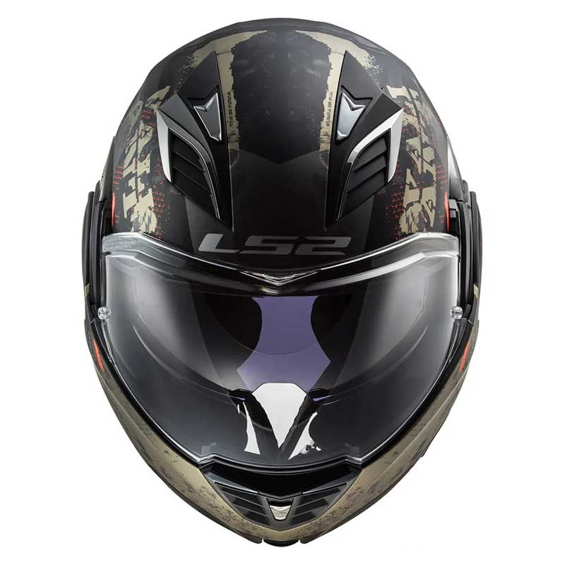 LS2 FF900 Valiant II Gripper Matt Antique Gold Helmet