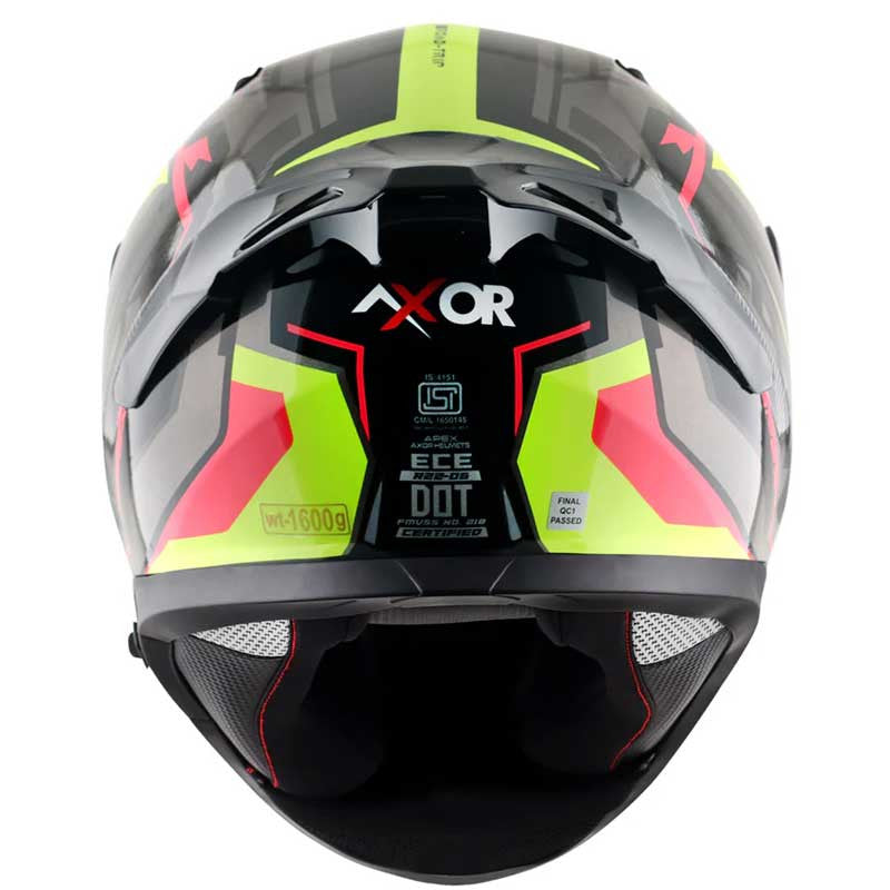 Axor Apex Roadtrip Black Grey Helmet