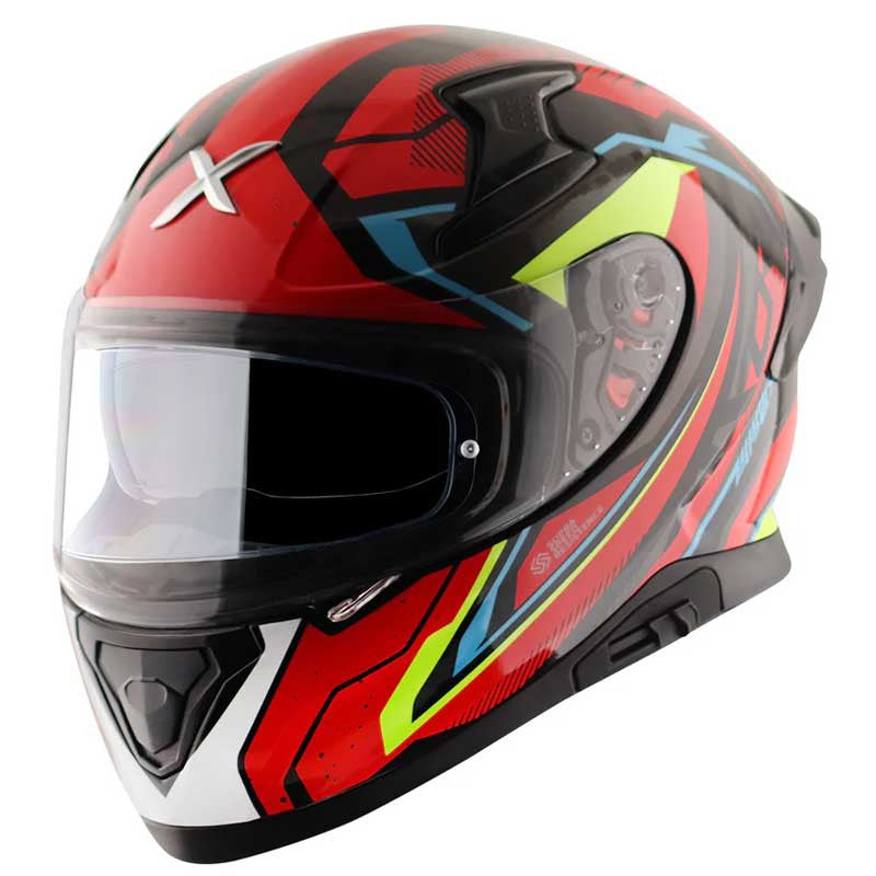 Axor Apex Roadtrip Black Red Helmet