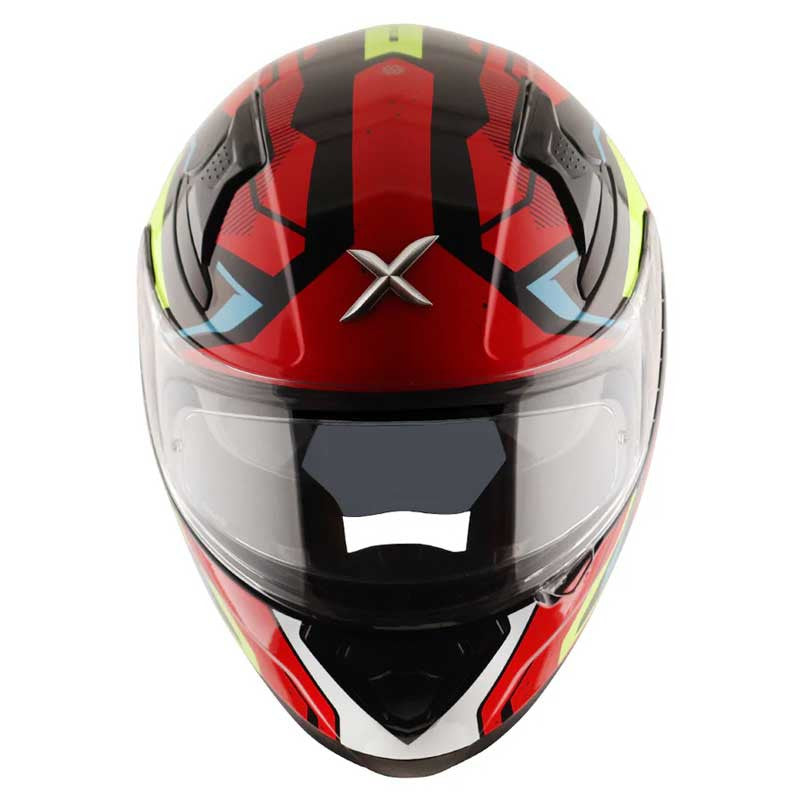 Axor Apex Roadtrip Black Red Helmet