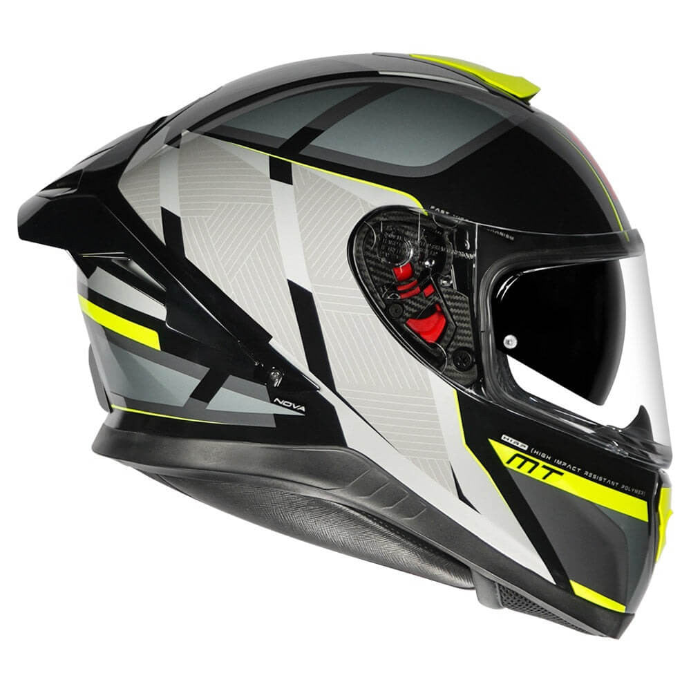 MT Thunder3 Pro Nova B62 Gloss Yellow Helmet