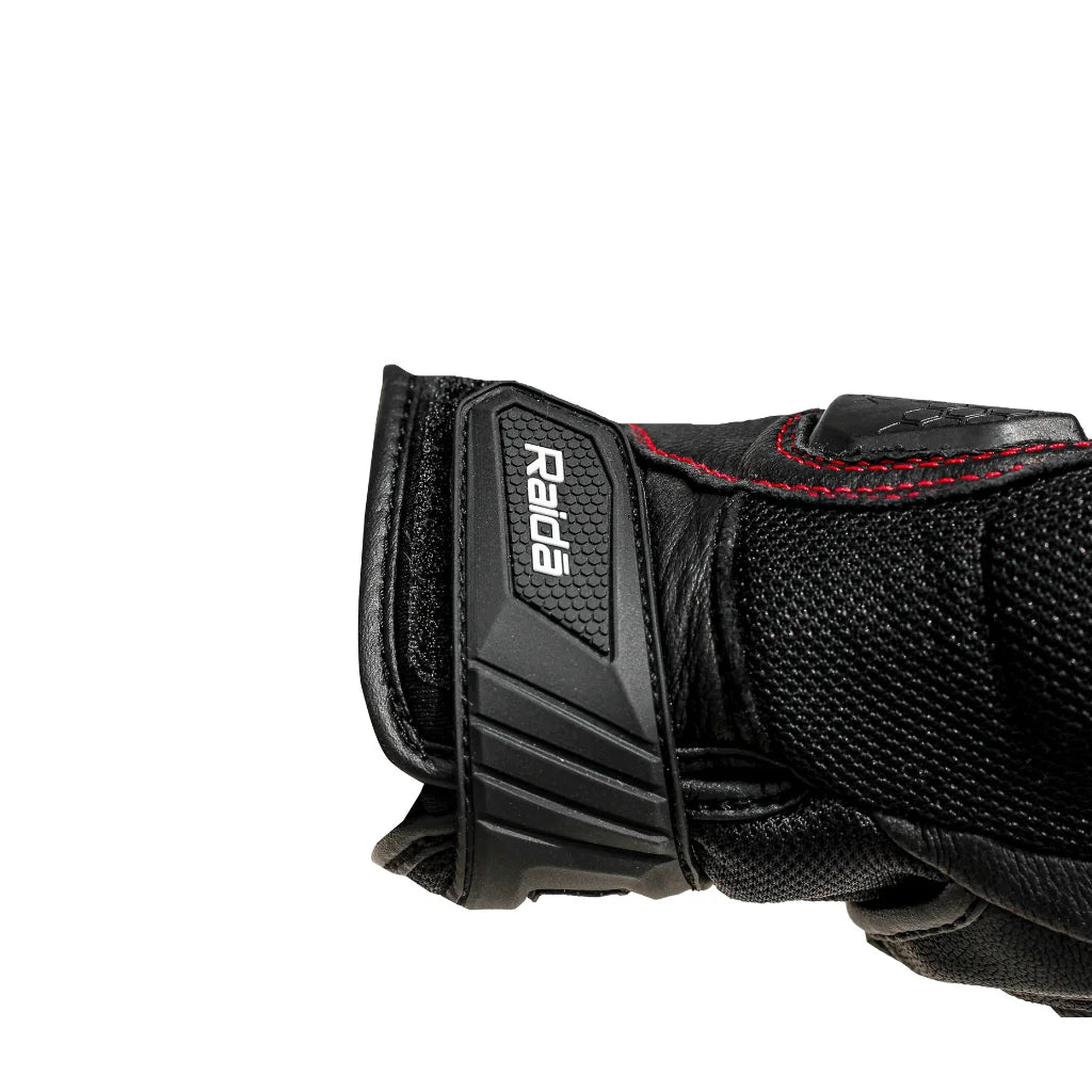 Raida AirWave Motorcycle White Gloves