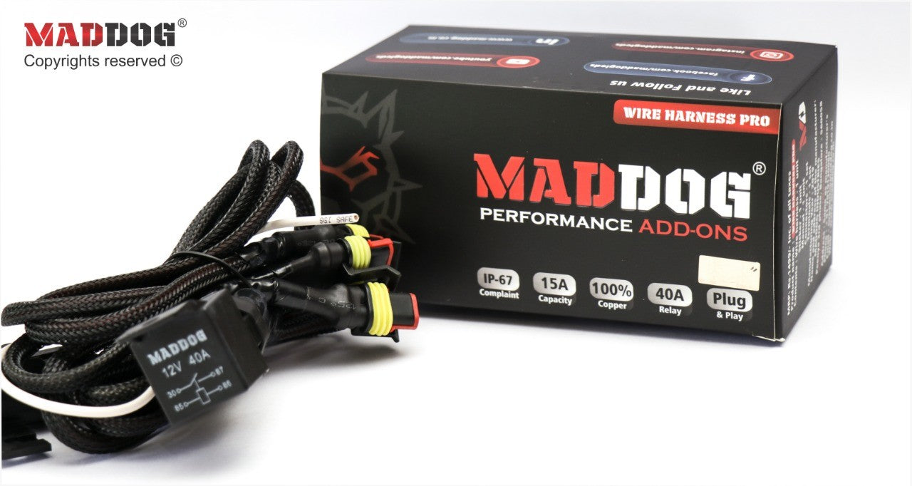 Mad Dog 2 Wh Wiring Harness 10 Amp