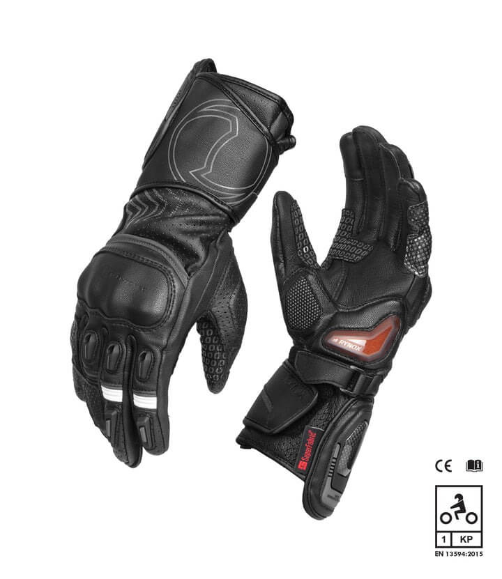 Rynox advento Pro Black Grey Gloves