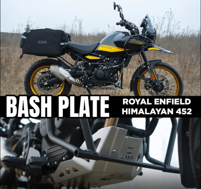 ZANA BASHPLATE ALUMINIUM SILVER FOR HIMALAYAN 450